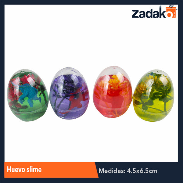 ZJ-1175 ZJ-1851 HUEVO SLIME CON 24 PIEZAS, O CAJA CON 12 PQTS