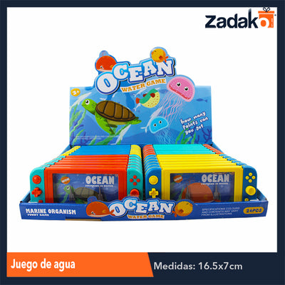 ZJ-0953 JUEGO DE AGUA, CON 1 PZ O CAJA CON 288 PZS