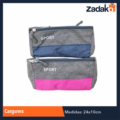 ZM-0018 CANGURERA, CON 1 PZ O CAJA CON 200 PZS