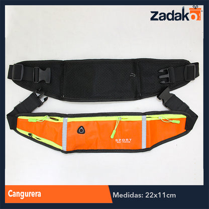 ZM-0029 CANGURERA, CON 1 PZ O CAJA CON 200 PZS