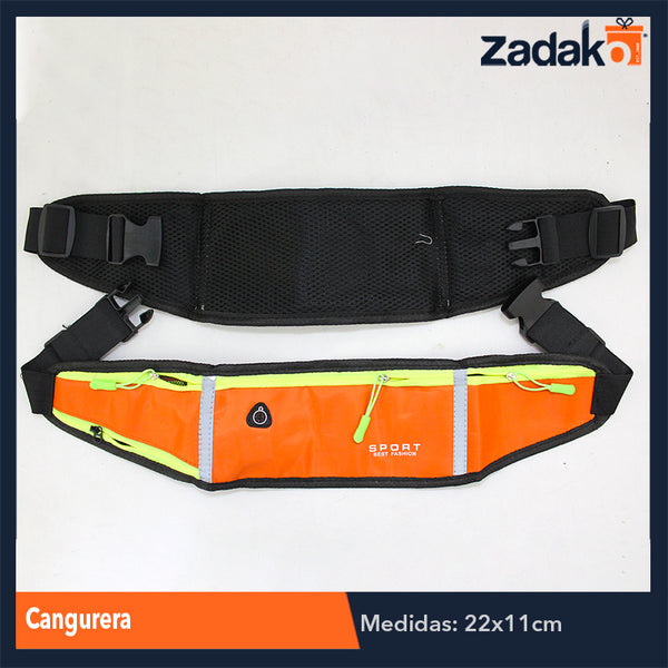ZM-0029 CANGURERA, CON 1 PZ O CAJA CON 200 PZS