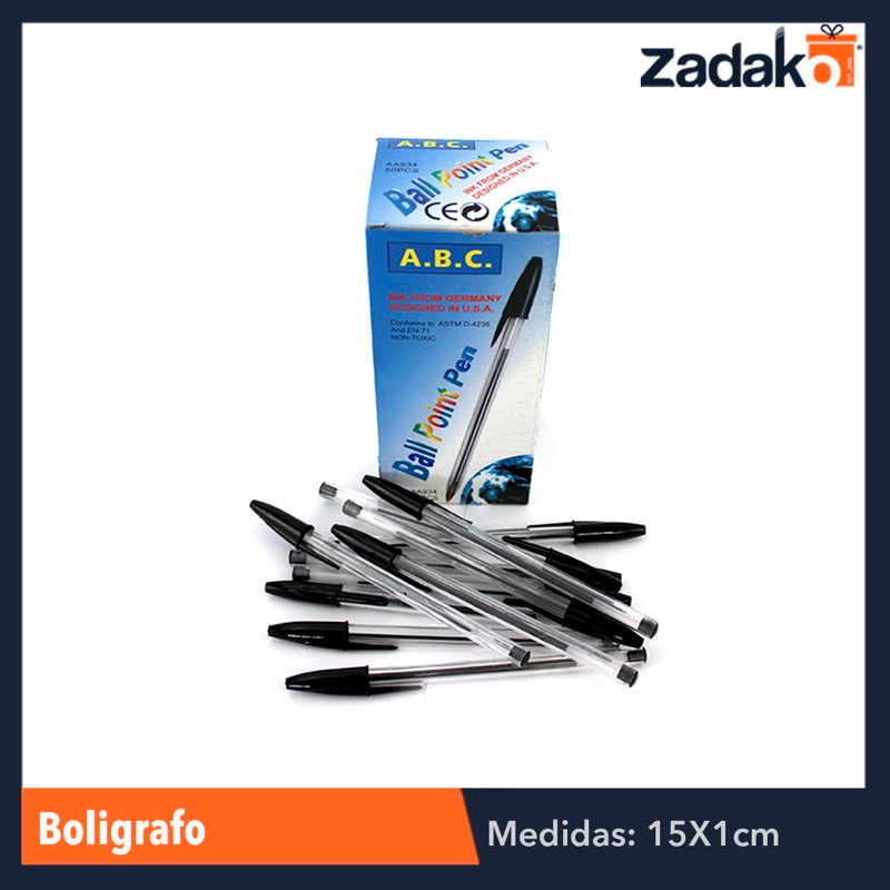 GPM-0262 ZP-0029 ZP-1150 BOLIGRAFO, CON 50 PZS, O CAJA CON 80 PQTS