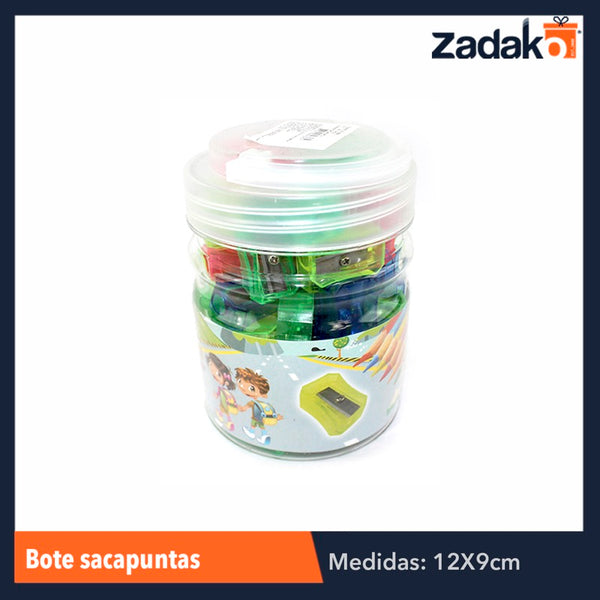 ZP-0097 SACAPUNTAS, CON 60 PIEZAS, O CAJA CON 100 PQTS
