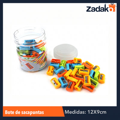 ZP-0099 SACAPUNTAS, CON 72 PZS, O CAJA CON 100 PQTS