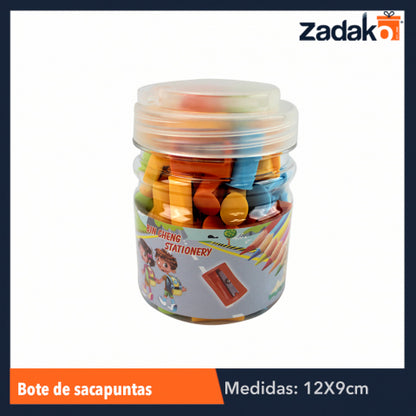 ZP-0099 SACAPUNTAS CON 72 PIEZAS, O CAJA CON 100 PQTS