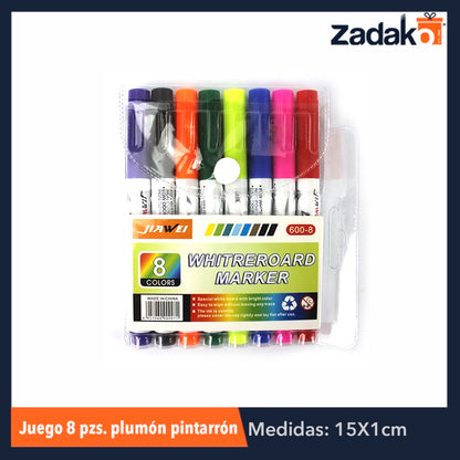 ZP-0271 JGO 8 PZS PLUMON PARA PINTARRON, CON 1 PZ O CAJA CON 270 PZS