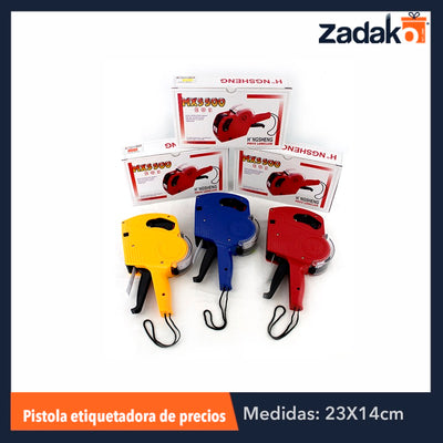 GPM-8715 ZP-0482 PISTOLA ETIQUETADORA PARA PRECIOS 8 DIGITOS CON REPUESTO DE TINTA, CON 1 PZ O CAJA CON 50 PZS