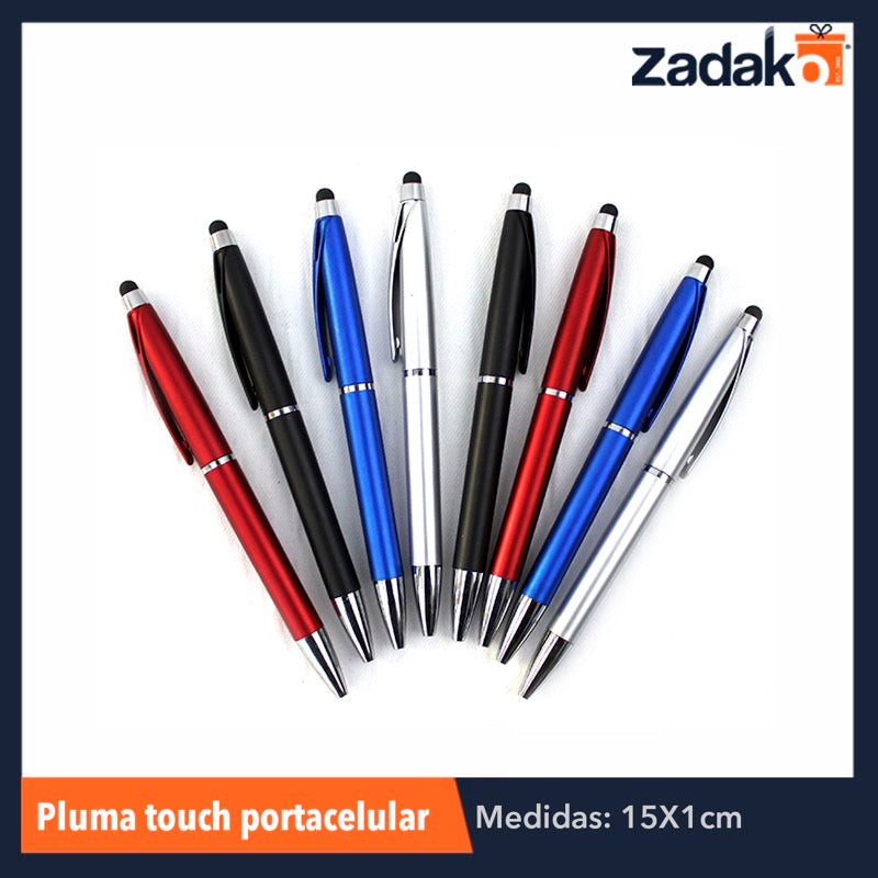 ZP-0548 PLUMA TOUCH, CON 12 PZS, O CAJA CON 100 PQTS