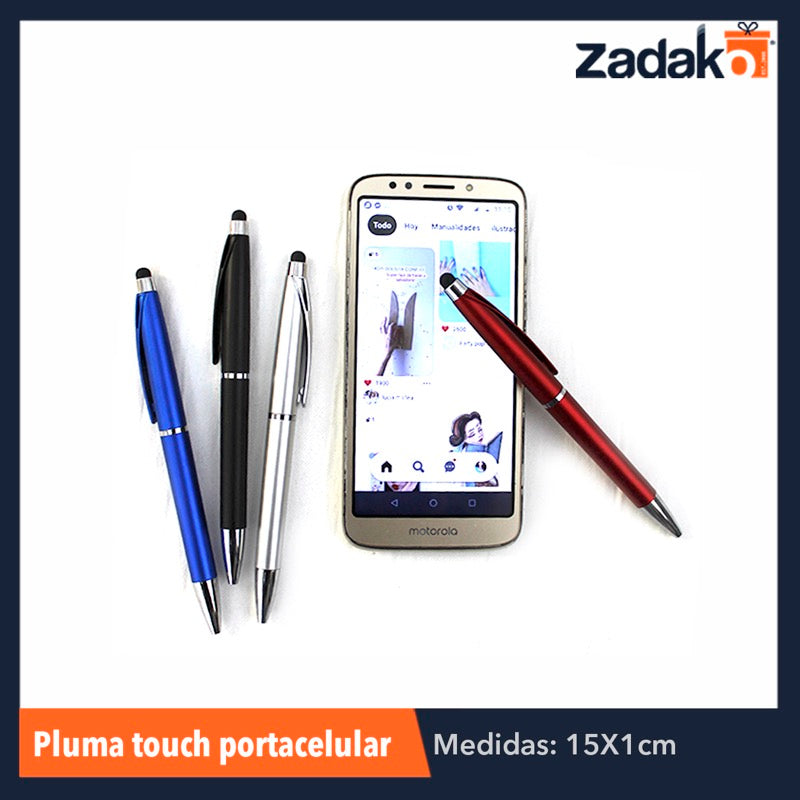 ZP-0548 PLUMA TOUCH, CON 12 PZS, O CAJA CON 100 PQTS