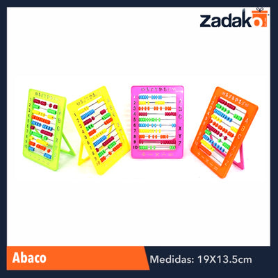 ZP-0718 ABACO 13.5 X 19 CM, CON 1 PZ O CAJA CON 360 PZS