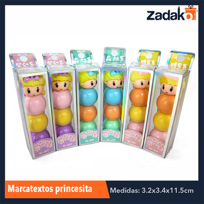 ZP-0827 MARCATEXTOS PRINCESITA, CON 1 PZ O CAJA CON 288 PZS