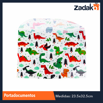 ZP-0886 PORTADOCUMENTOS PLASTICO, CON 12 PZS, O CAJA CON 100 PQTS