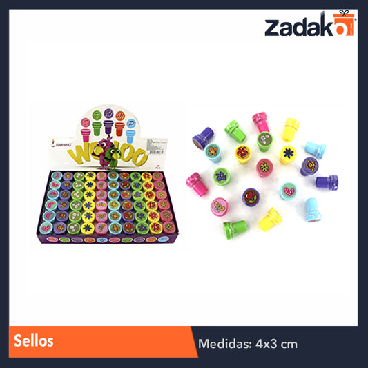 ZP-0287 SELLOS CON 60 PIEZAS, O CAJA CON 40 PQTS