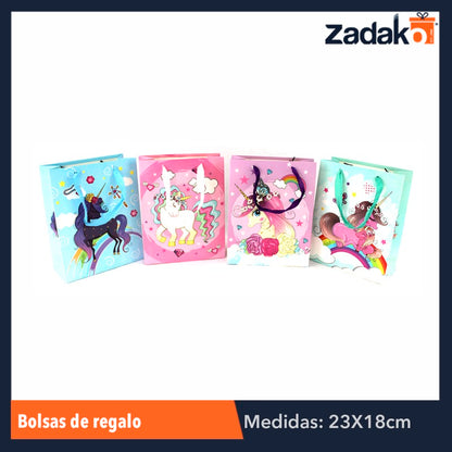 ZP-0222 BOLSA DE REGALO CON 1 PZ O CAJA CON 720 PZS