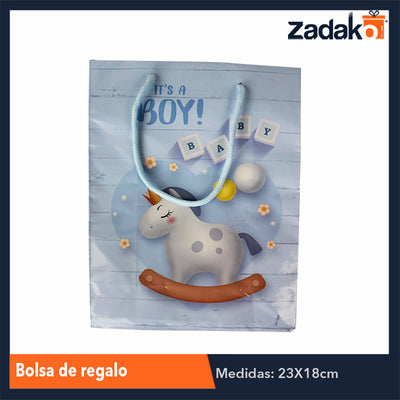 ZR-0015 BOLSA DE REGALO, CON 12 PZS, O CAJA CON 50 PQTS