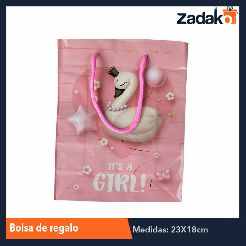 ZR-0015 BOLSA DE REGALO, CON 12 PZS, O CAJA CON 50 PQTS