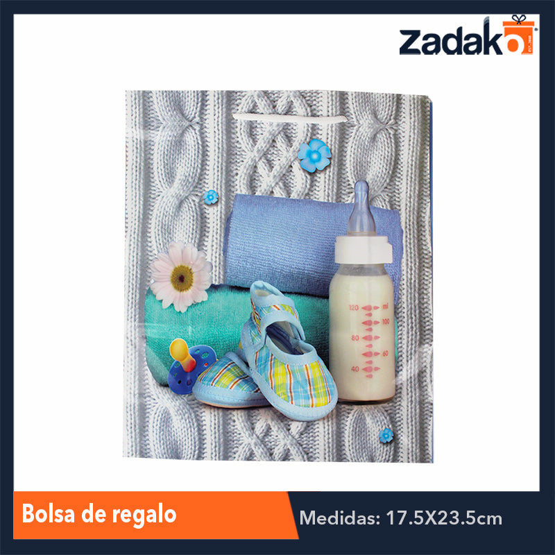 ZR-0017 BOLSA DE REGALO, CON 12 PZS, O CAJA CON 50 PQTS