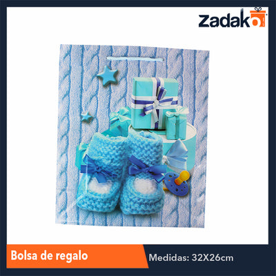 ZR-0018 BOLSA DE REGALO, CON 12 PZS, O CAJA CON 40 PQTS