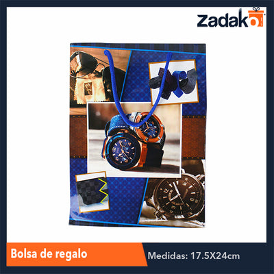 ZR-0021 BOLSA DE REGALO, CON 12 PZS, O CAJA CON 50 PQTS