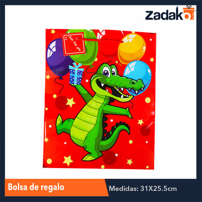 GPM-2677 / ZR-0024 BOLSA DE REGALO, CON 12 PZS, O CAJA CON 40 PQTS