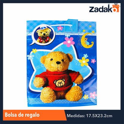 ZR-0025 BOLSA DE REGALO CON 12 PZS, O CAJA CON 50 PQTS