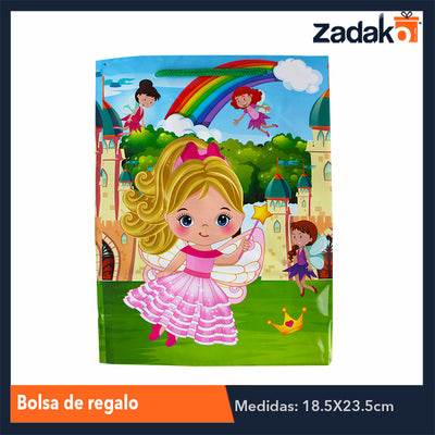 ZR-0027 BOLSA DE REGALO, CON 12 PZS, O CAJA CON 50 PQTS