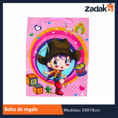 ZR-0029 BOLSA DE REGALO CON 12 PIEZAS, O CAJA CON 50 PQTS