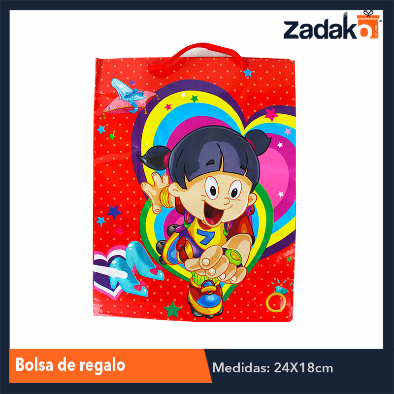 ZR-0029 BOLSA DE REGALO, CON 12 PZS, O CAJA CON 50 PQTS