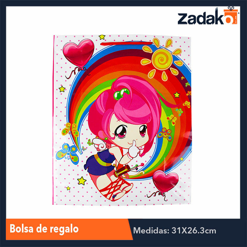 ZR-0030 BOLSA DE REGALO, CON 12 PZS, O CAJA CON 40 PQTS