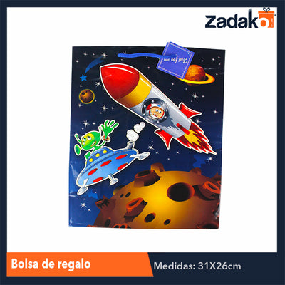 ZR-0032 BOLSA DE REGALO, CON 12 PZS, O CAJA CON 40 PQTS