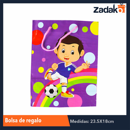 ZR-0033 BOLSA DE REGALO CON 12 PIEZAS, O CAJA CON 50 PQTS