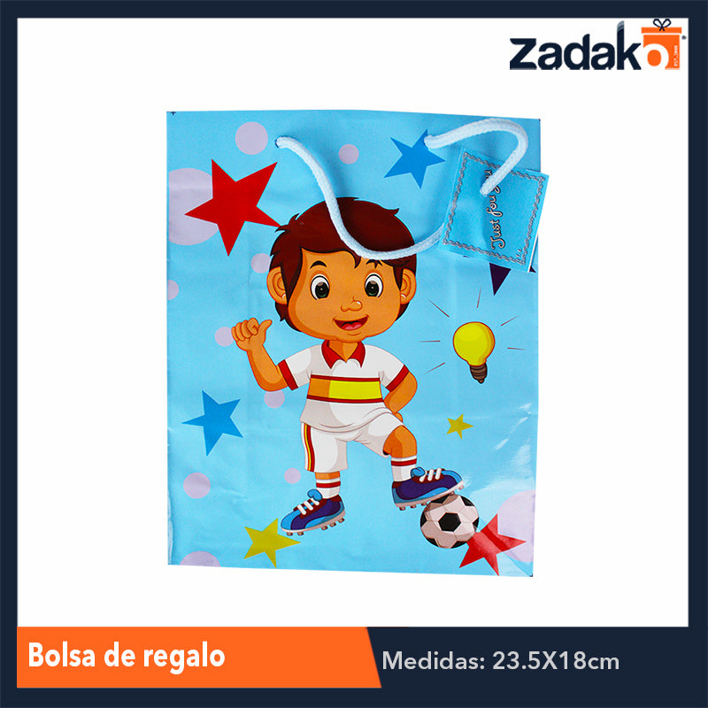 ZR-0033 BOLSA DE REGALO, CON 12 PZS, O CAJA CON 50 PQTS