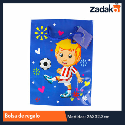 ZR-0034 BOLSA DE REGALO, CON 12 PZS, O CAJA CON 40 PQTS