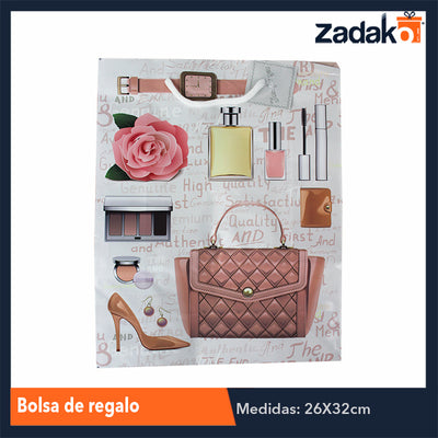 ZR-0036 BOLSA DE REGALO, CON 12 PZS, O CAJA CON 40 PQTS