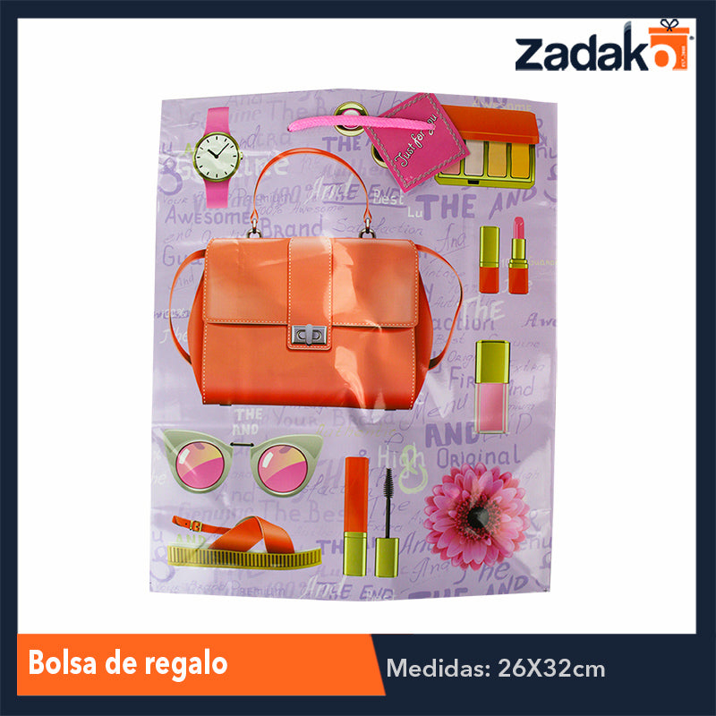 ZR-0036 BOLSA DE REGALO, CON 12 PZS, O CAJA CON 40 PQTS