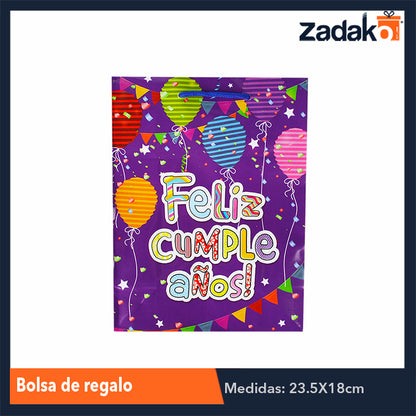 ZR-0039 BOLSA DE REGALO CON 12 PIEZAS, O CAJA CON 50 PQTS