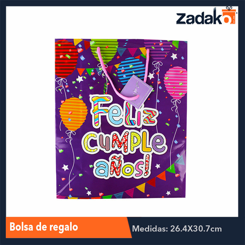 ZR-0040 BOLSA DE REGALO, CON 12 PZS, O CAJA CON 40 PQTS