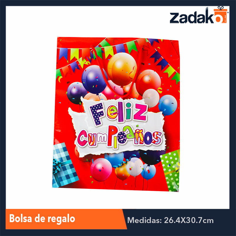 ZR-0040 BOLSA DE REGALO, CON 12 PZS, O CAJA CON 40 PQTS