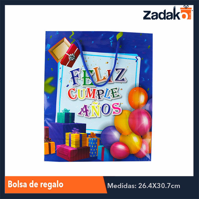 ZR-0040 BOLSA DE REGALO, CON 12 PZS, O CAJA CON 40 PQTS