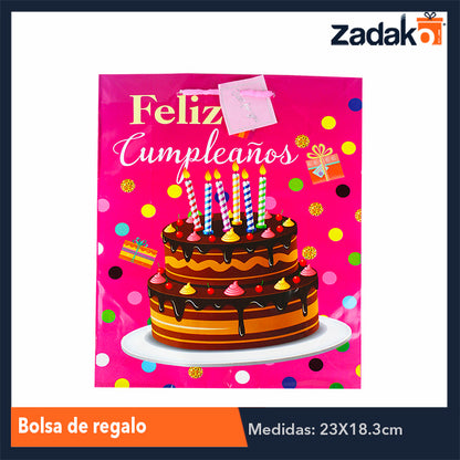 ZR-0041 BOLSA DE REGALO CON 12 PZS, O CAJA CON 50 PQTS