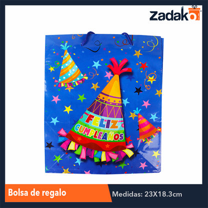 ZR-0041 BOLSA DE REGALO CON 12 PZS, O CAJA CON 50 PQTS