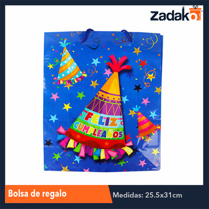 ZR-0042 BOLSA DE REGALO CON 12 PIEZAS, O CAJA CON 40 PQTS