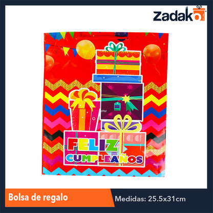 ZR-0042 BOLSA DE REGALO CON 12 PIEZAS, O CAJA CON 40 PQTS