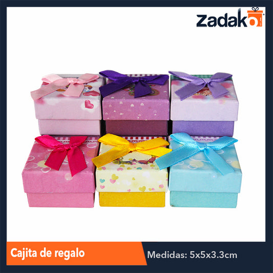 ZR-0005 CAJITA DE REGALO CON 24 PIEZAS, O CAJA CON 80 PQTS