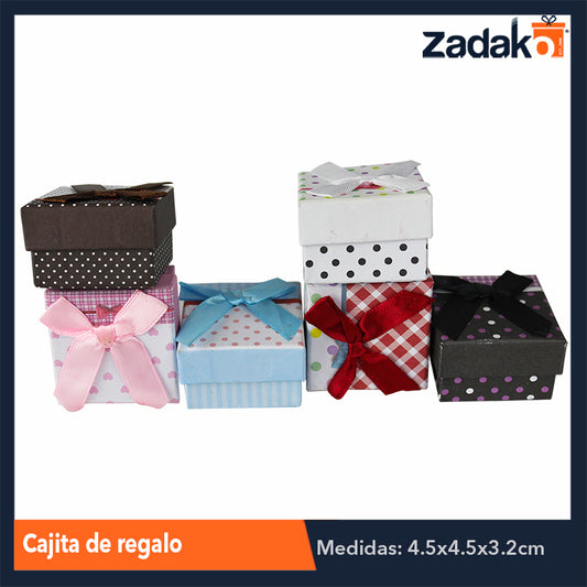 ZR-0009 CAJITA DE REGALO CON 24 PIEZAS, O CAJA CON 80 PQTS