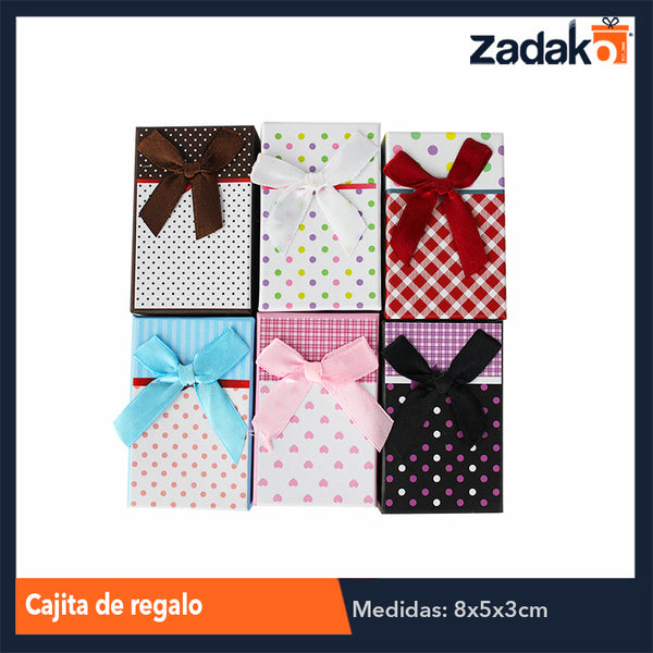 ZR-0010 CAJITA DE REGALO CON 24 PIEZAS, O CAJA CON 60 PQTS