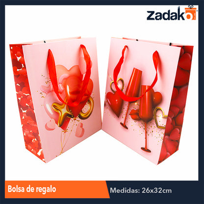 ZT-0013 BOLSA DE REGALO, CON 12 PZS, O CAJA CON 40 PQTS