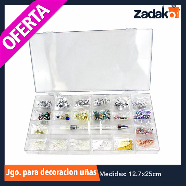 KM200 JGO PARA DECORACION DE UÑAS, CON 1 PZ O CAJA CON 60 PZS