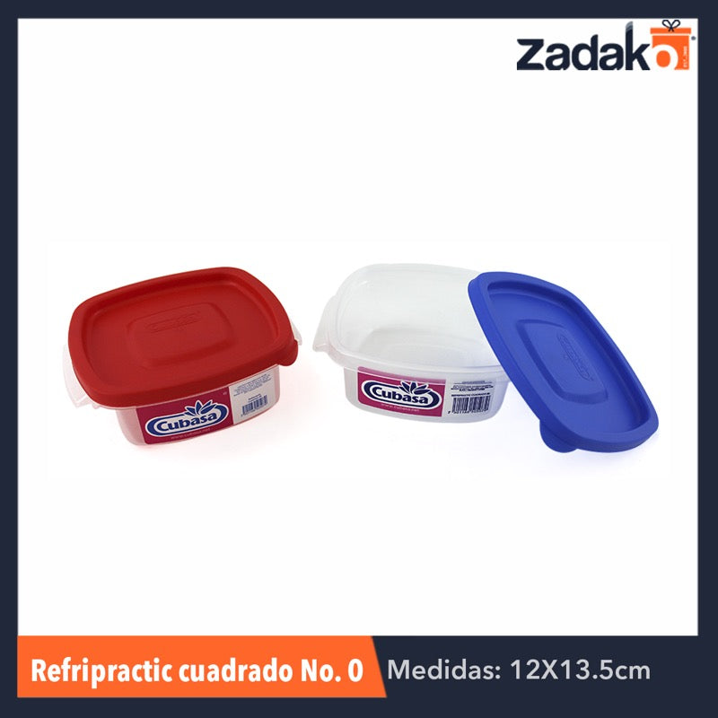 REFRI PRACTIC CUADRADO NO.0 330ML, CON 1 PZ O CAJA CON 15 PZS