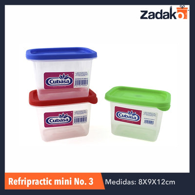 REFRI PRACTIC MINI NO.2 400ML, CON 1 PZ O CAJA CON 15 PZS
